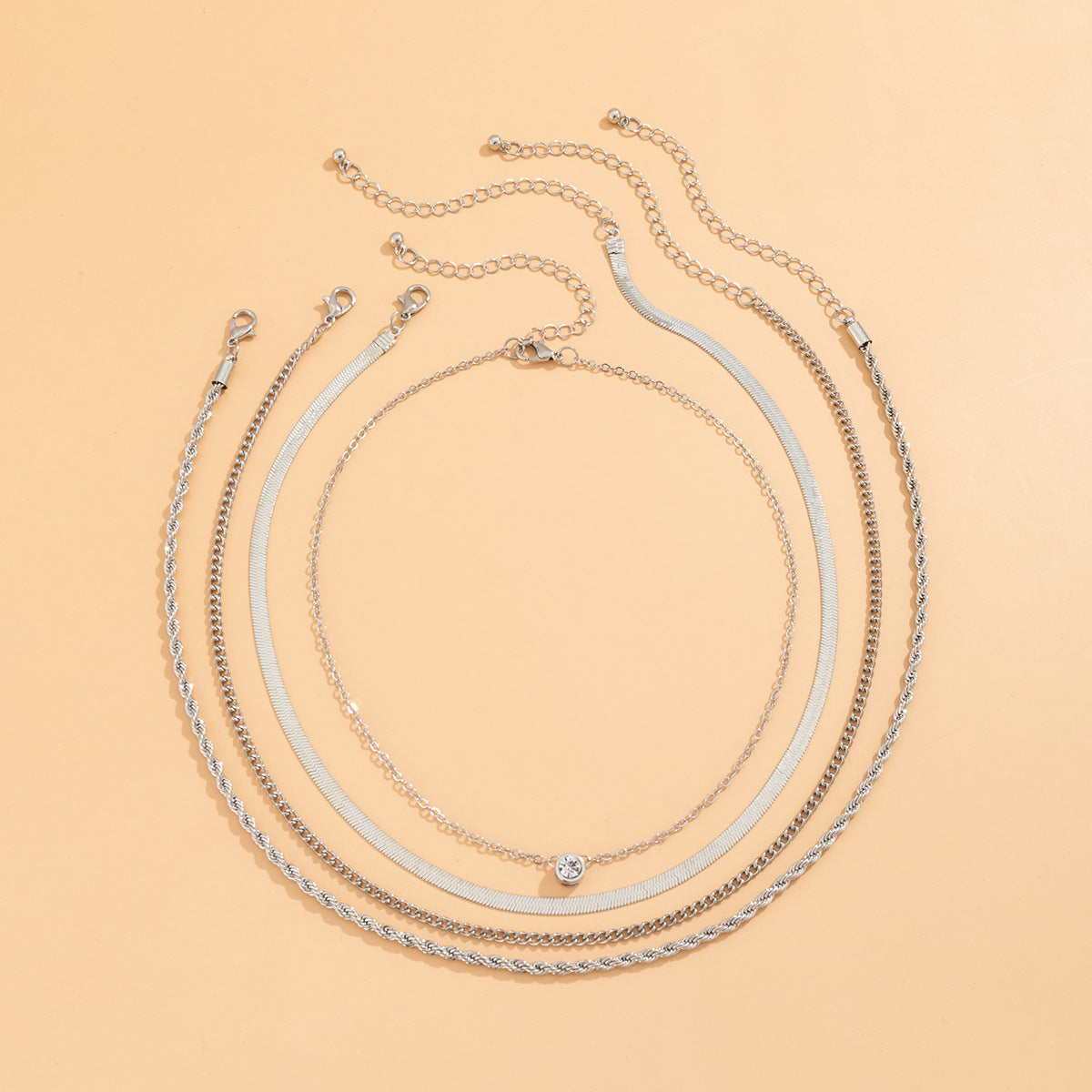 Collar 4 Piezas. Combinación