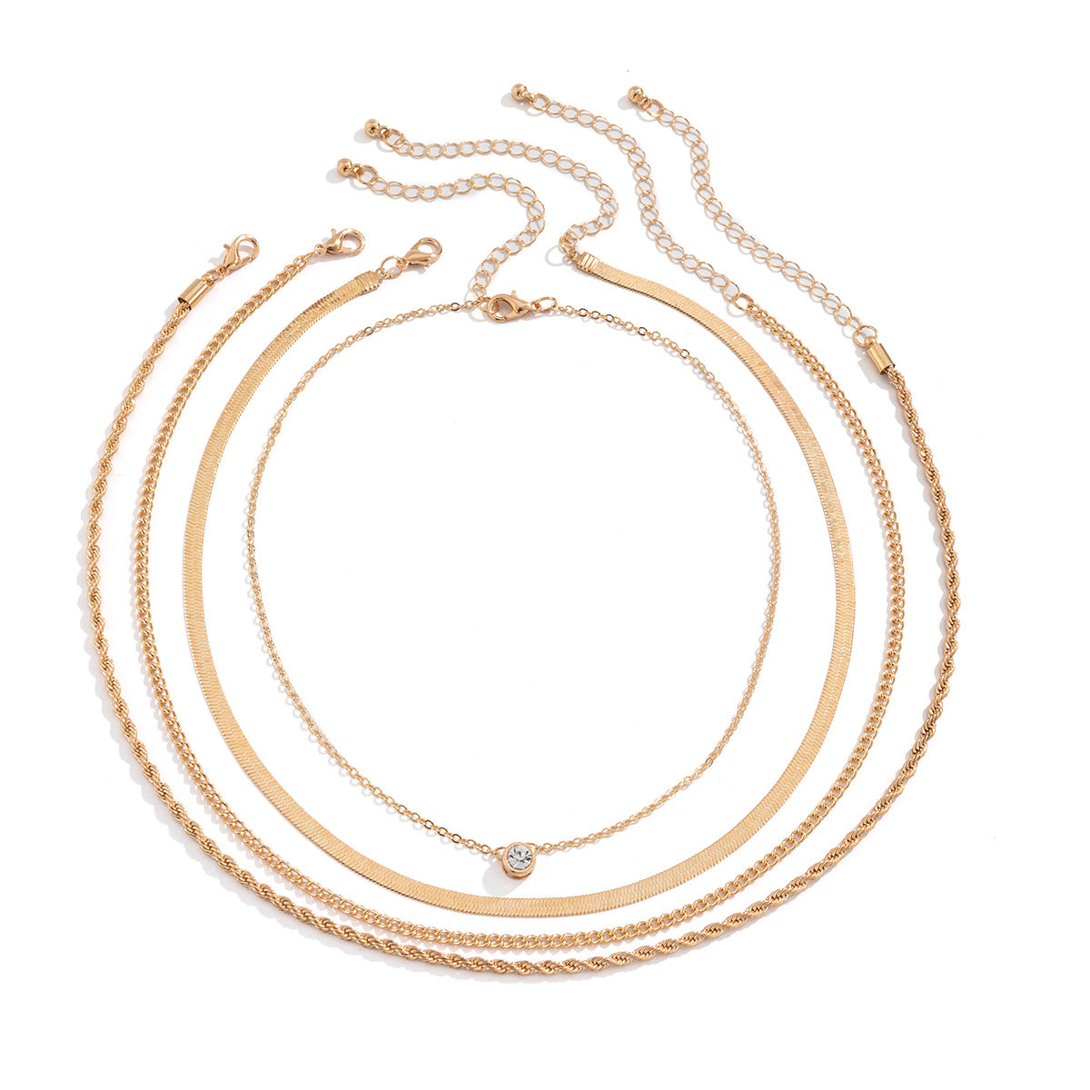 Collar 4 Piezas. Combinación