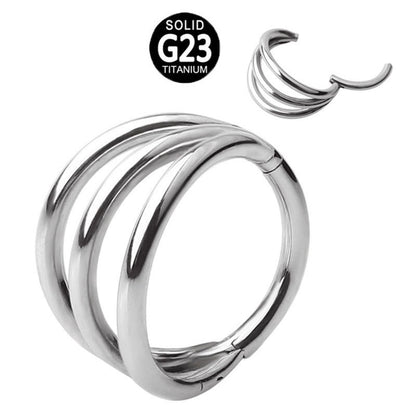 Anillo Ajustable de Plata Esterlina S925 Multinivel