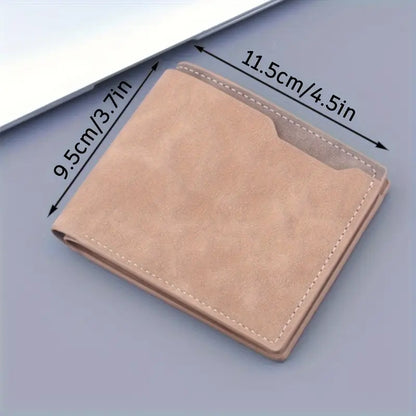 Billetera de Cuero Sintético para Hombre Kasutoo con Diseño de Figura Religiosa