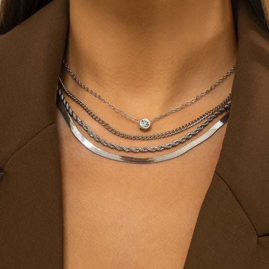 Collar 4 Piezas. Combinación