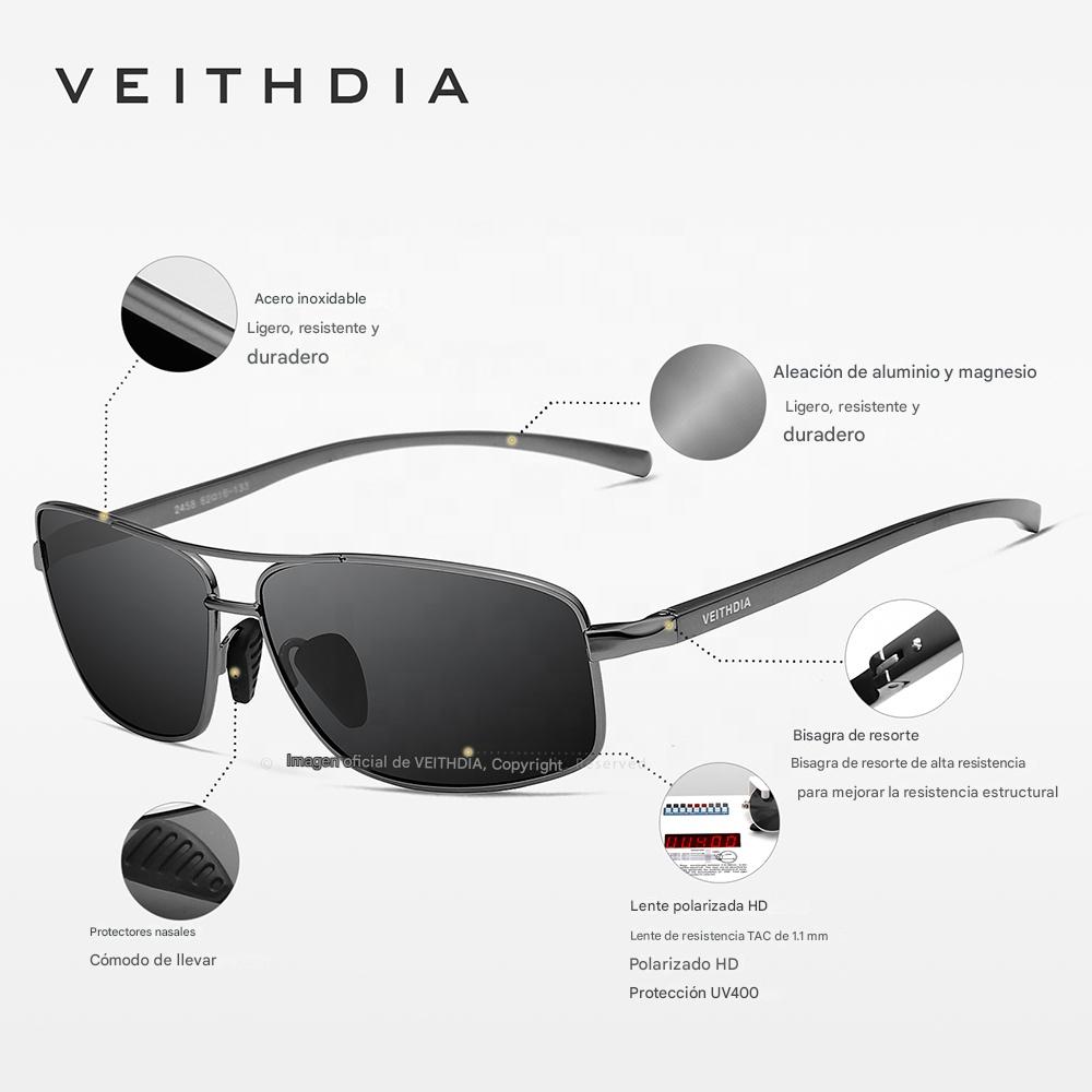 Lentes VEITHDIA 2458 UV400