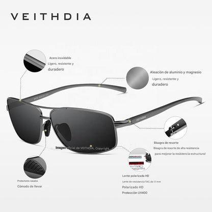 Lentes VEITHDIA 2458 UV400